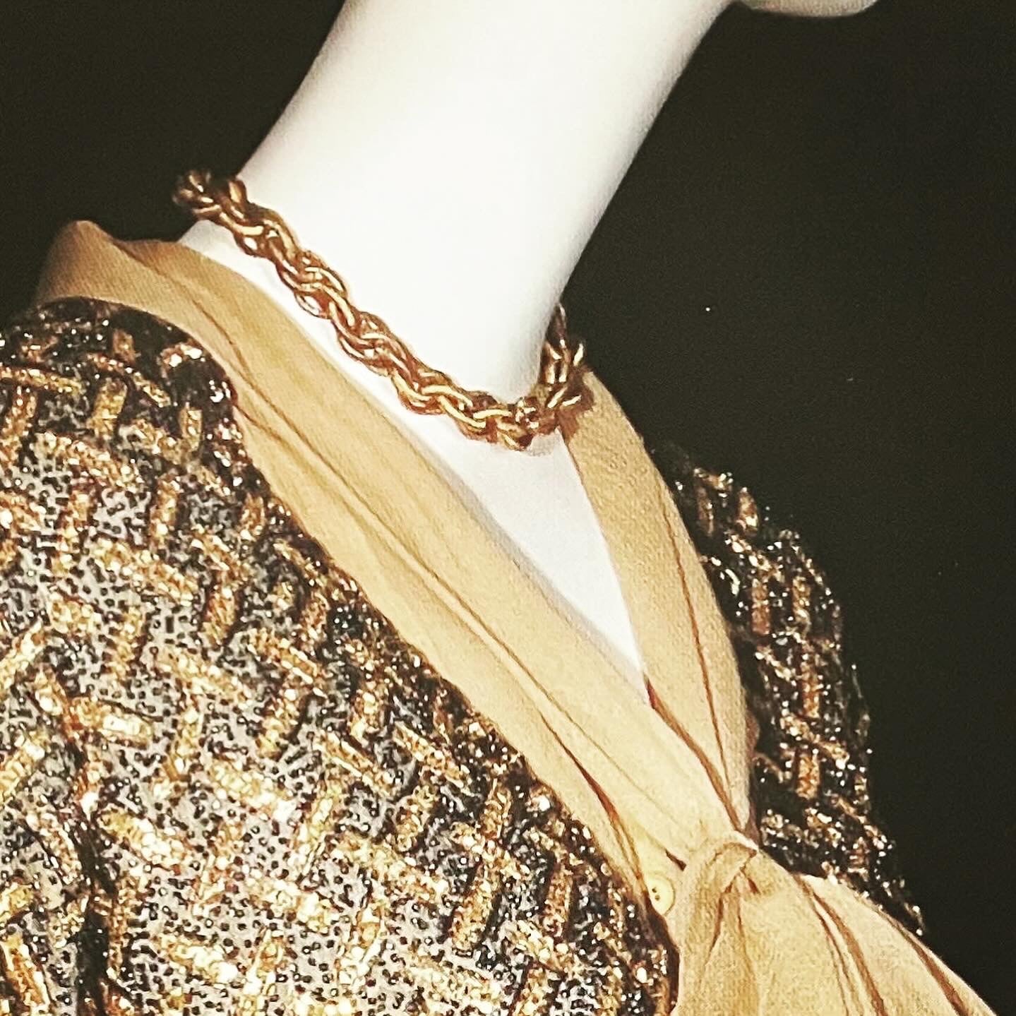 Collier Yves Saint Laurent, collection haute couture, 1973