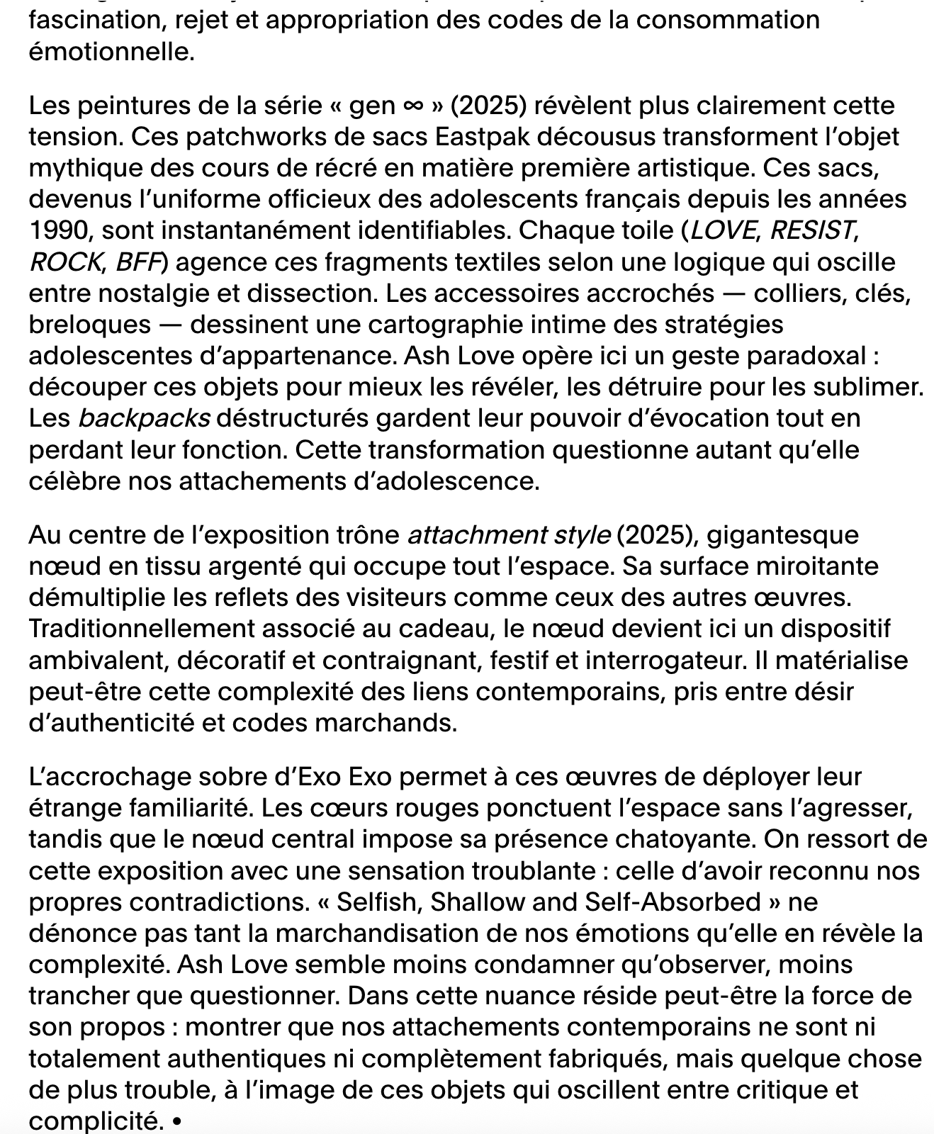 Less is More Projects&Lucio | La Vitrine