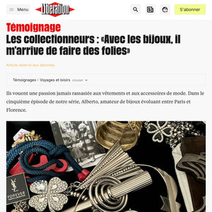 Témoignages. Les collectionneurs : « Avec les bijoux, il m’arrive de faire des folies », par Marie Ottavi, Liberation, novembre 2024